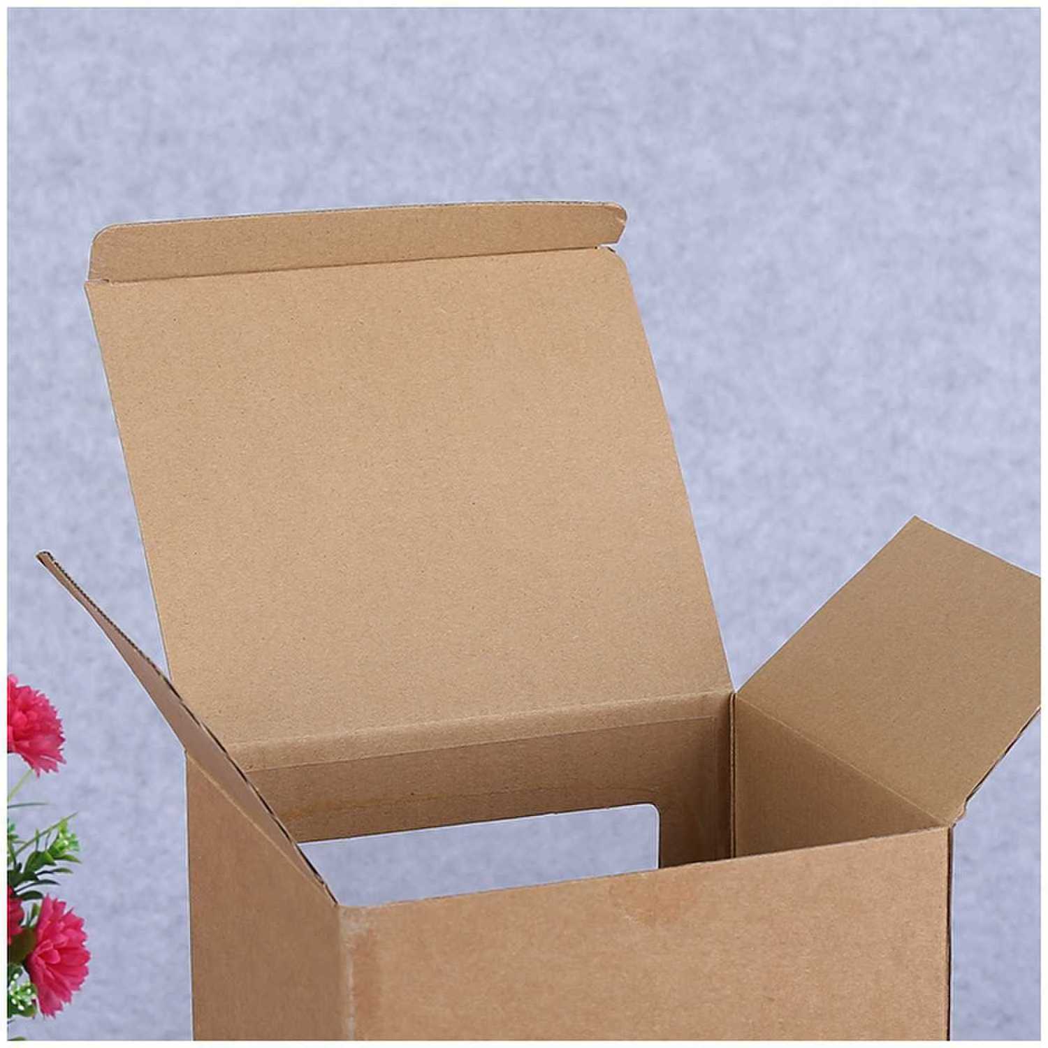 Custom  toy gift packing with clear plastic window can custom Round Valentine's Day Flower Boxes With PVC Window