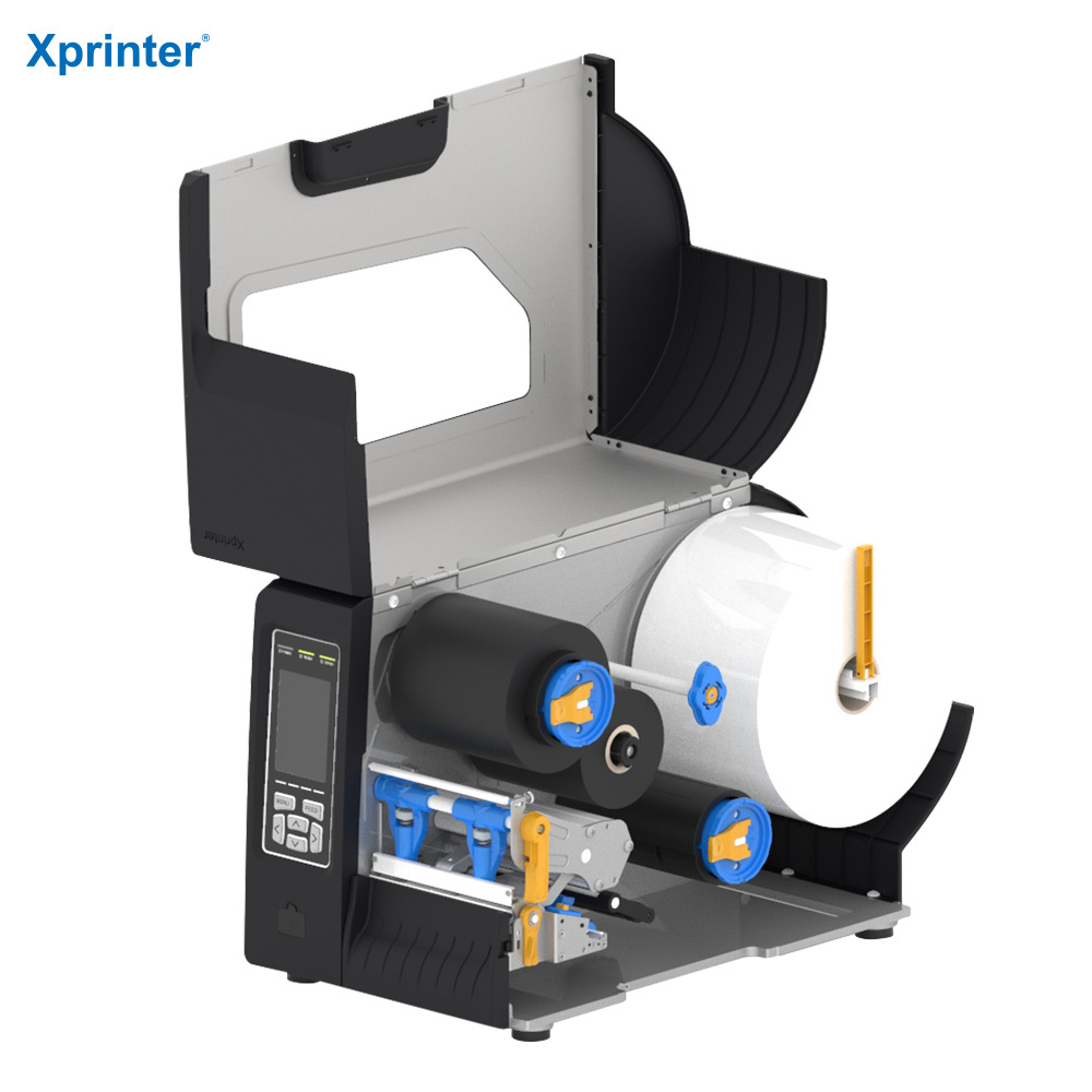 Xprinter XP-G480B/ G480E OEM 108mm Thermal Transfer Ribbon Printer 300 DPI Black USB Label Printer For Industrial Ribbon Printer