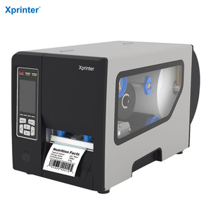 Xprinter XP-G480B/ G480E OEM 108mm Thermal Transfer Ribbon Printer 300 DPI Black USB Label Printer For Industrial Ribbon Printer