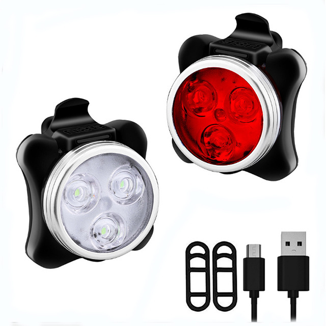 Wholesale Bicycle LED Light USB Rechargeable Tail Light Bike Lamp