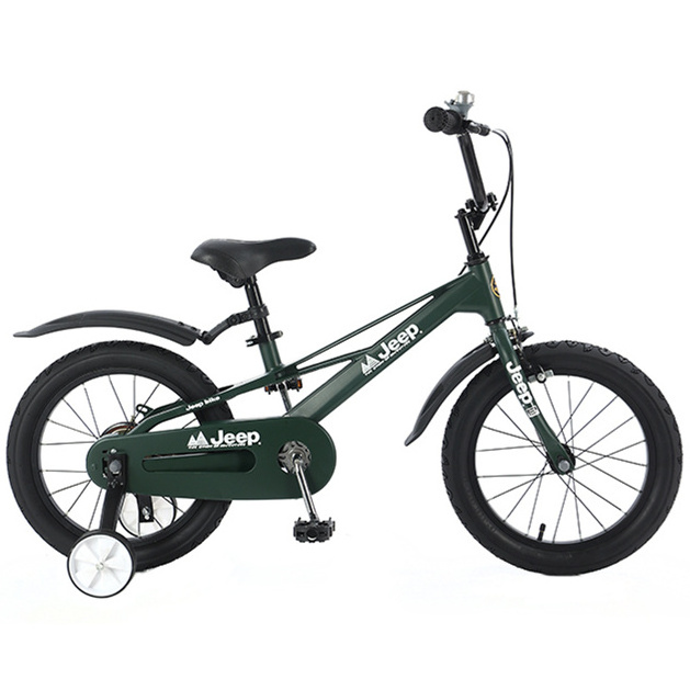 Wholesale Magnesium Alloy Kids Bikes 16 Inch 4 Wheel Children Bike 3 To 5 Years Old Baby Bike With Training Wheels