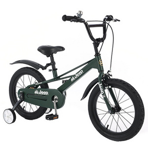 Wholesale Magnesium Alloy Kids Bikes 16 Inch 4 Wheel Children Bike 3 To 5 Years Old Baby Bike With Training Wheels