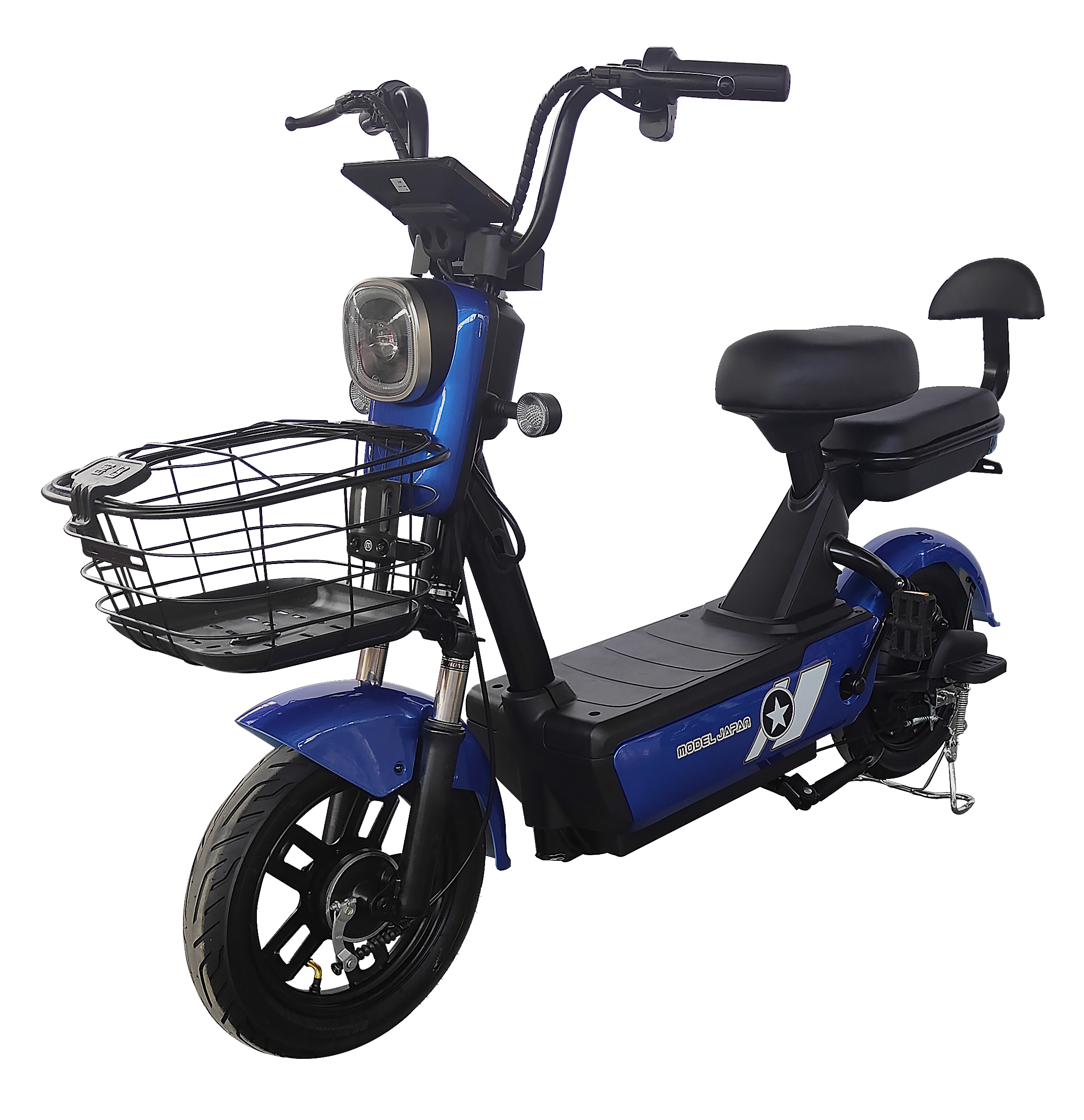 Electric scooter 2 seater 48V 750W Electric City Bike 14-16 inch lead-acid battery electric bicycle 500w