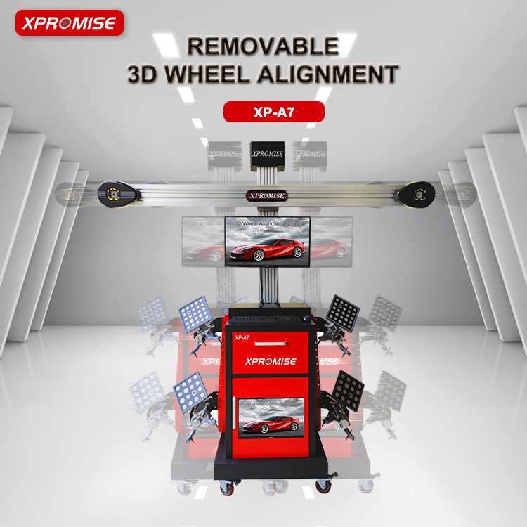 3D wheel alignment service XP-A7 wheel alignment clamp auto garage equipment for car work shop