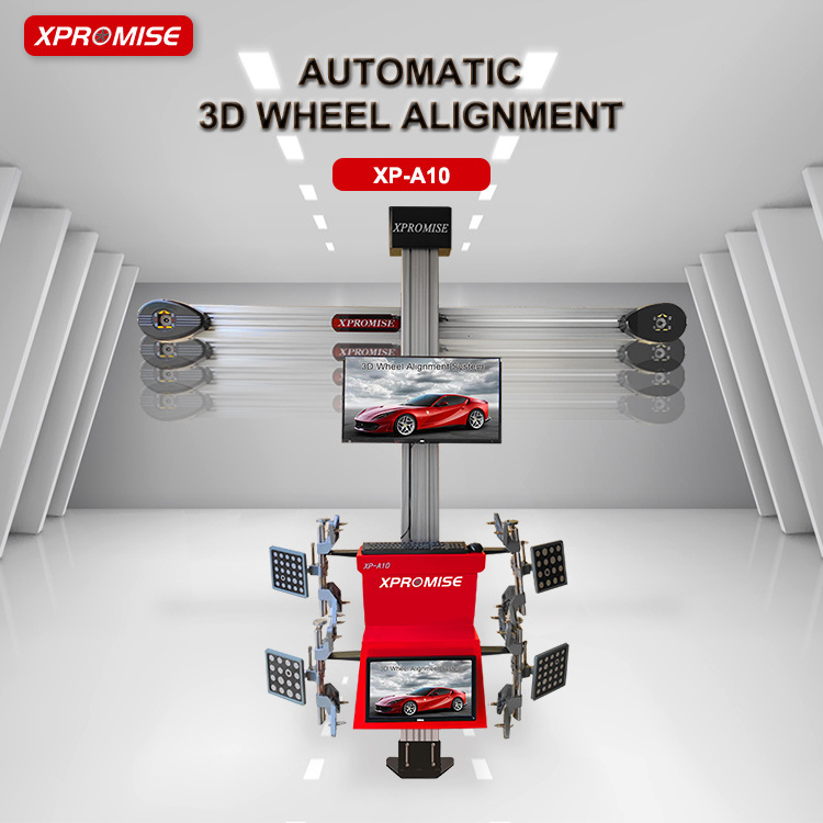 Car Tyre 3D Wheel Alignment Machine with Lifting Beam