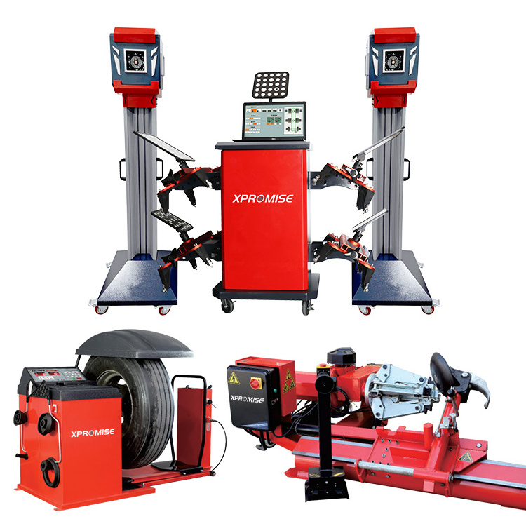 XP-A12 3D Truck wheel alignment car lift tire repair machine auto workshop equipment small scissor lift mobile scissor lift