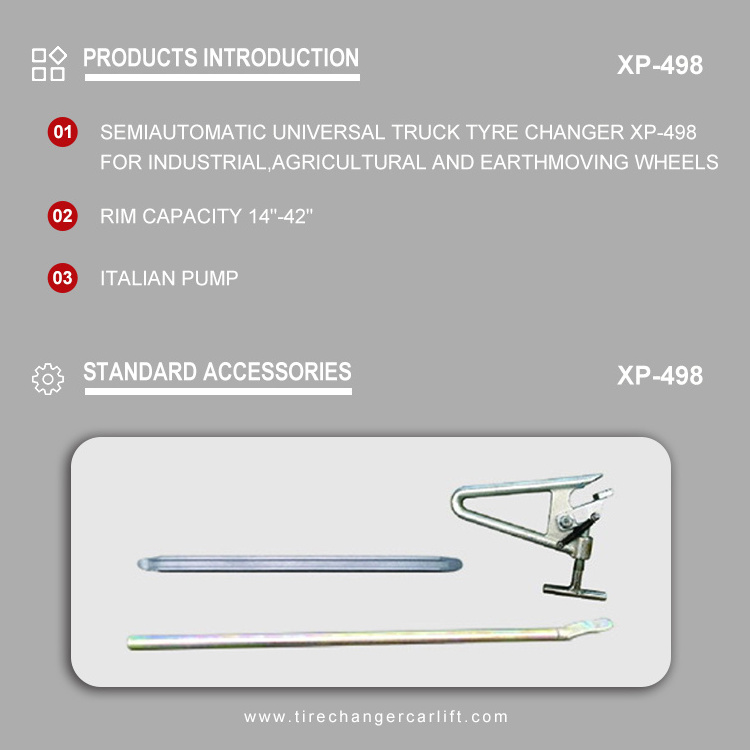 Auto and motorcycle configuration customized hot-selling semi-automatic truck tire changer