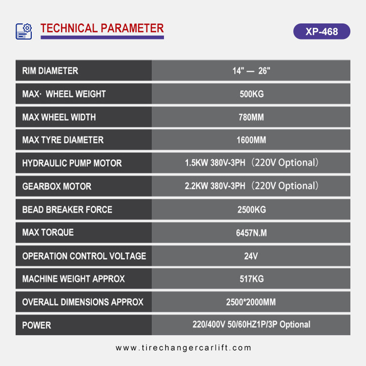 Machine to tire remove 14-26