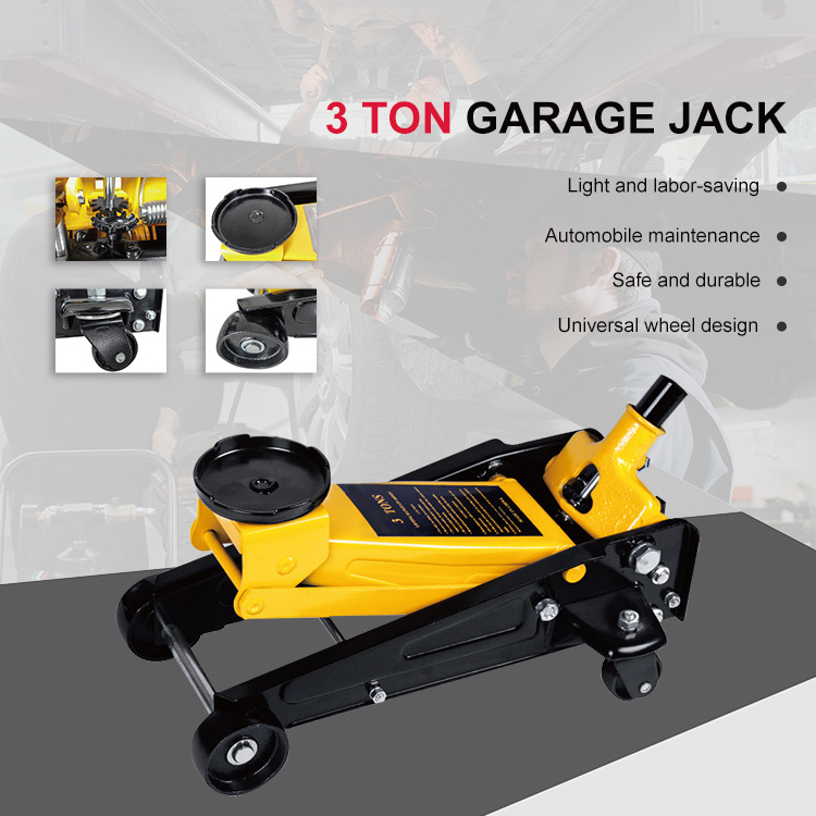 3 Ton Hydraulic Low Profile Car Body Floor Jack/car lift jack auto garage equipment wheel alignment automatic tyre changer