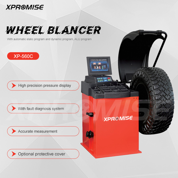 XPROMISE automatic wheel balancer sale CE approved/wheel alignment automatic tyre changer auto garage equipment car lift jack