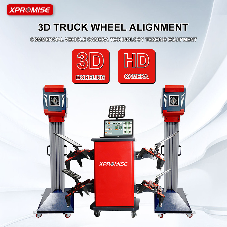 3d truck wheel alignment machine/auto garage equipment automatic wheel balancer automatic tyre changer truck wheel balancer