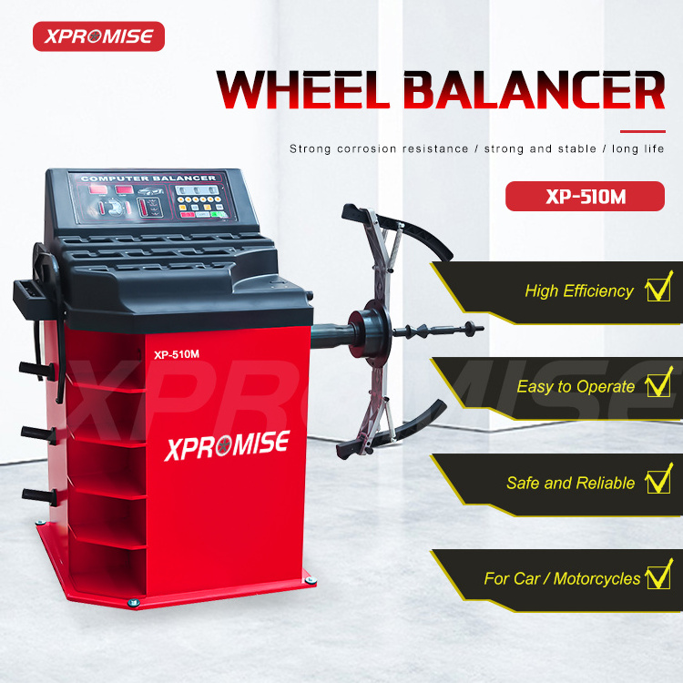 Professional auto workshop equipment motorcycle wheel balancer XP-510M/motorcycle tire changer tire repair machine for sale