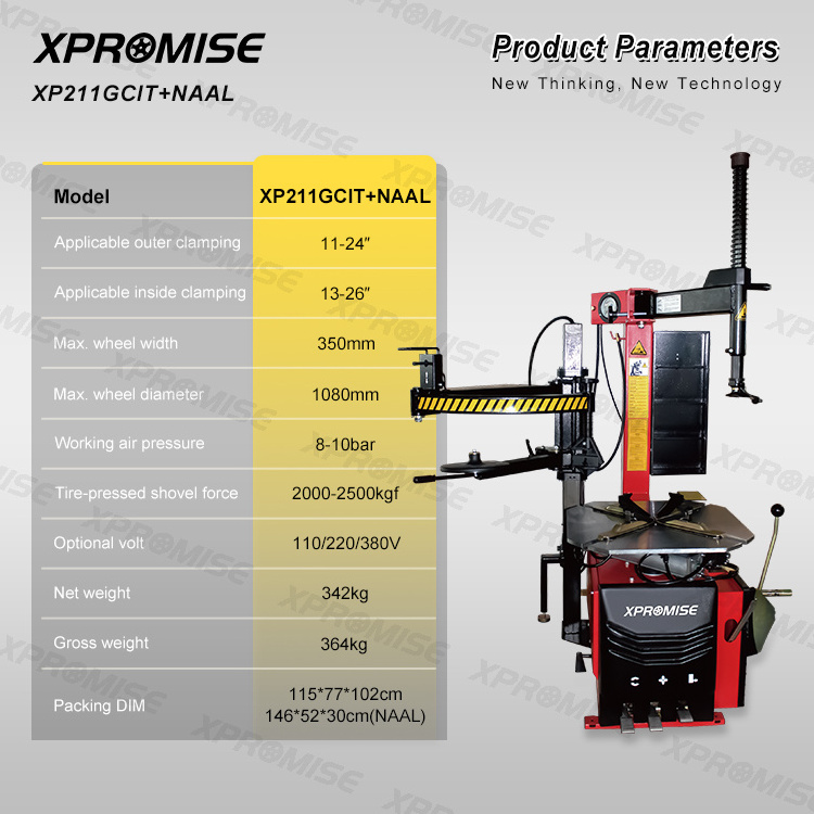 High Quality Fully Automatic Tire Changer Machine Unite Tire Changer For Car Auto Repair Tool Tire Changing Machine