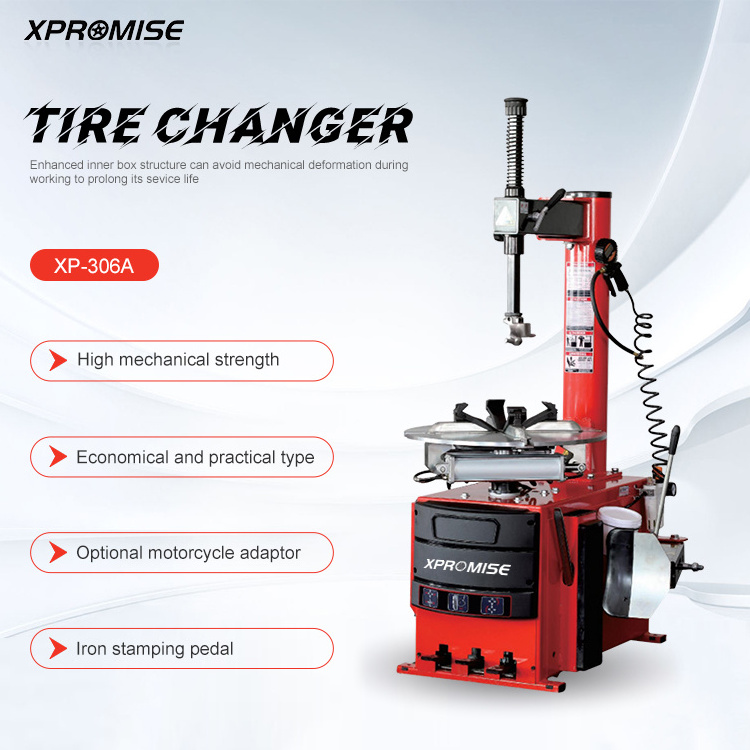 Lever-less Tire Changer Pneumatic Back Tilting Post AutoWorkshop equipment