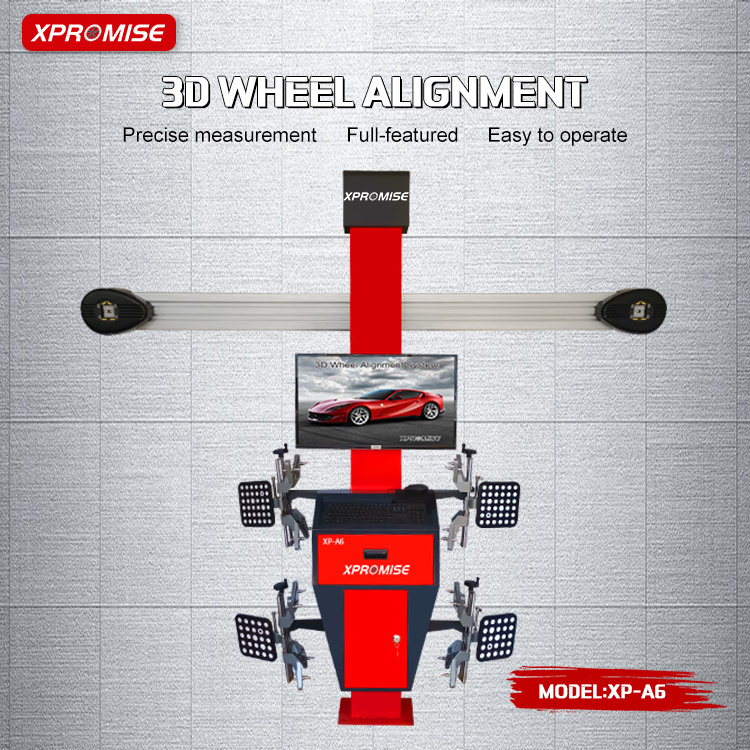 Factory Cheap Price Car 3D 4 Wheel Alignment/auto workshop equipment car elevator lift auto hoist tire repair machine for sale