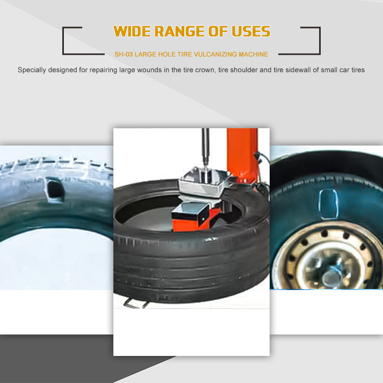 High Quality Economic Custom Design Precise Large Truck  Tire Repair Vulcanizer Machine Vulcanizing Tire Equipment