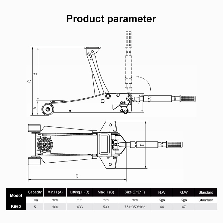 Low Profile Car Hydraulic car lift jack 5 Ton High Quality With Dual Pump/auto garage equipment automatic wheel balancer