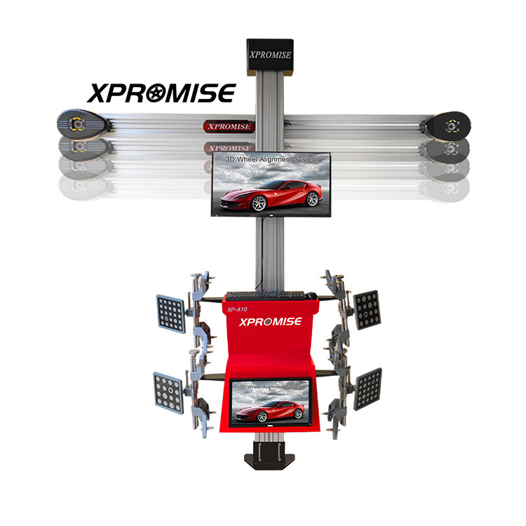 Car Tyre 3D Wheel Alignment Machine with Lifting Beam