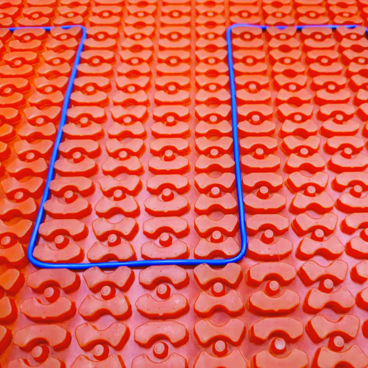 Self Adhesive Electric Underfloor Heating System,Radiant Floor Heating Mat Ditra Uncoupling Mat