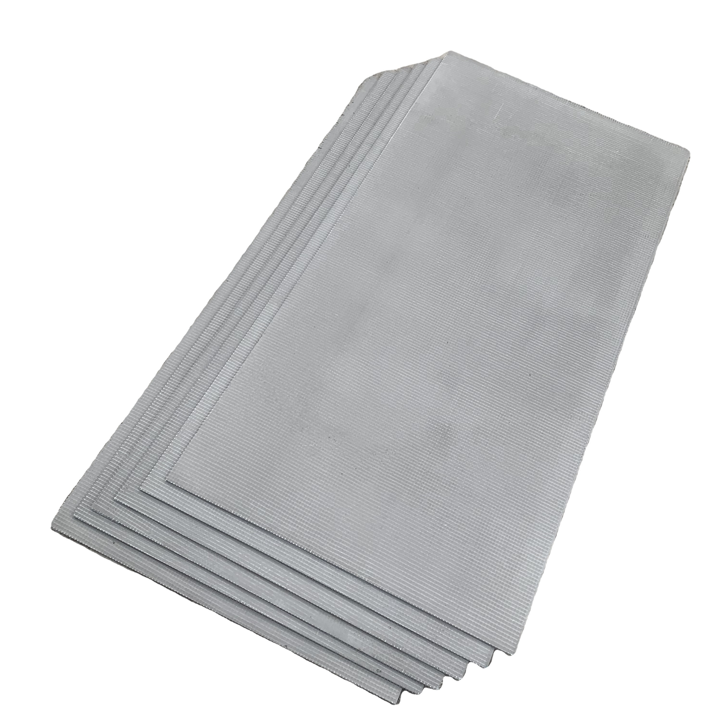 Underfloor Heating Insulation 10mm Tile Backer Boards Reinforced Cement Coated XPS Sandwich Panel