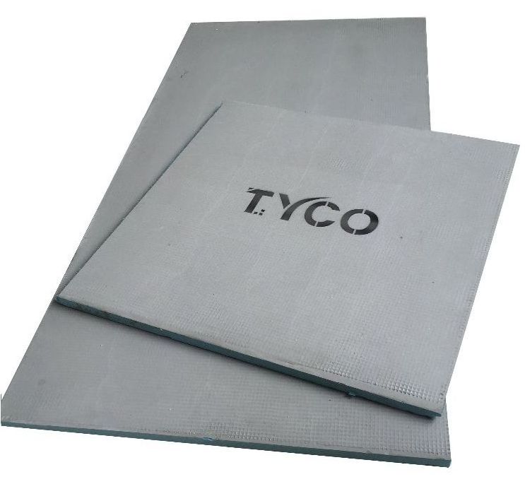 Underfloor Heating Insulation 10mm Tile Backer Boards Reinforced Cement Coated XPS Sandwich Panel