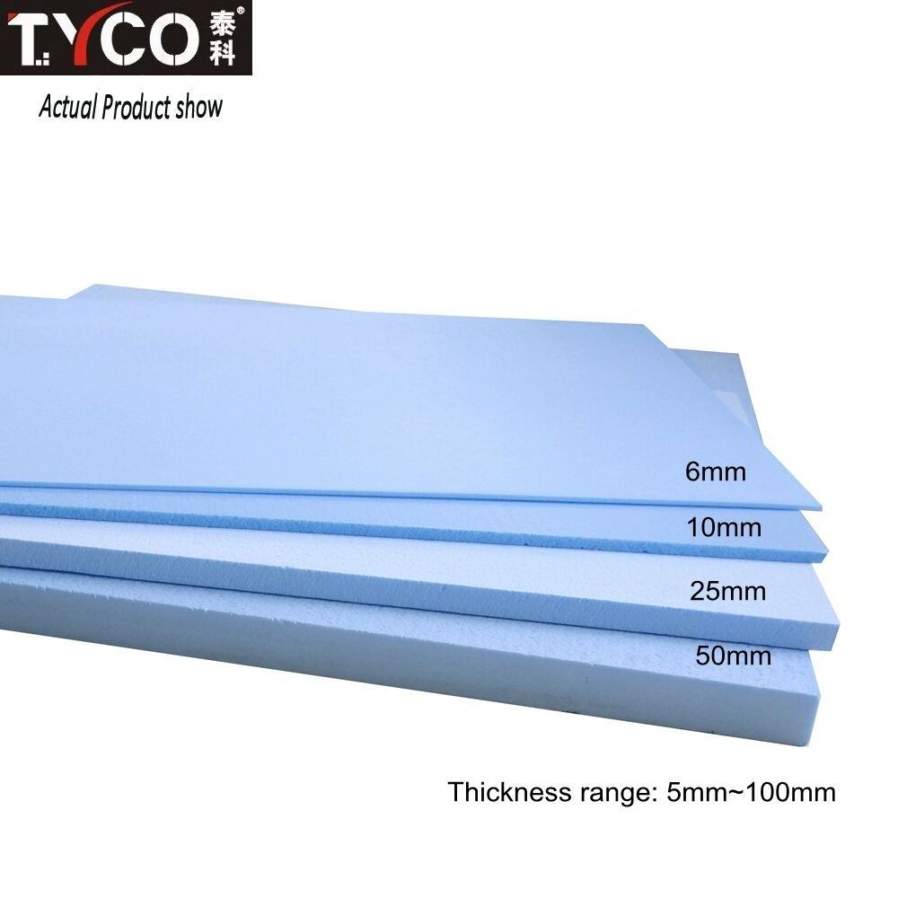 High Compressive Strength XPS Insulation Expanded Foam Board Sheets