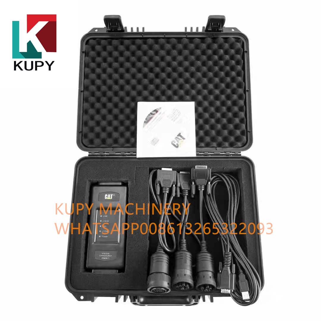 XPS Excavator Diagnostic Tool ET3 ET4 for Caterpillar High quality 2019A Communication Adapter 14pin 478-0235 317-7485