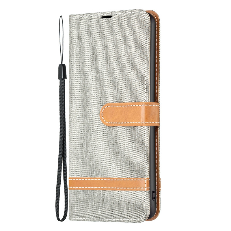 For Samsung Galaxy A54 5G Jeans Flip leather case, wallet pouch case for Galaxy S23 S24 Plus