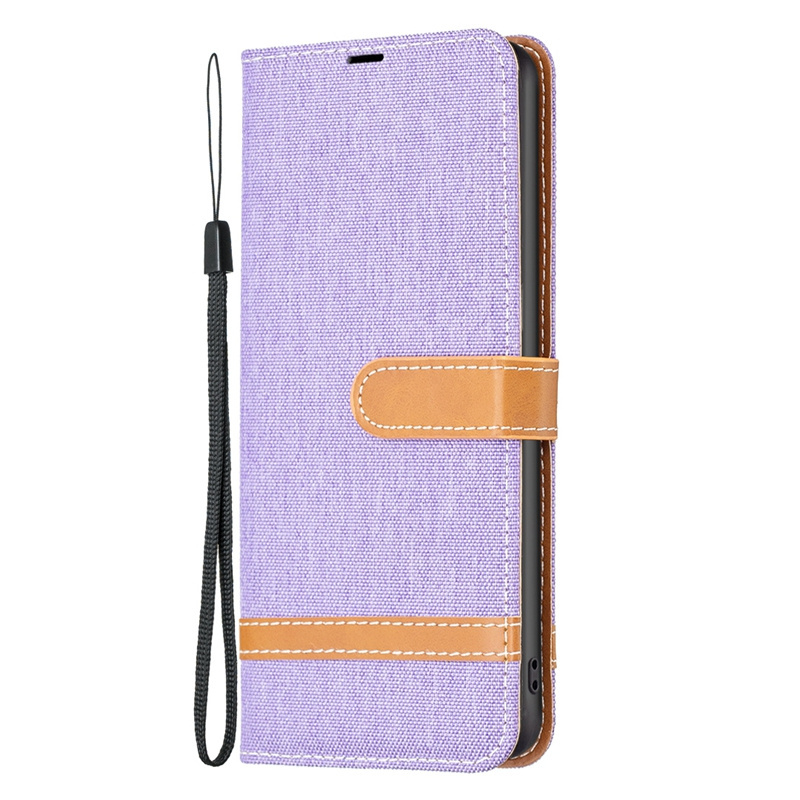 For Samsung Galaxy A54 5G Jeans Flip leather case, wallet pouch case for Galaxy S23 S24 Plus