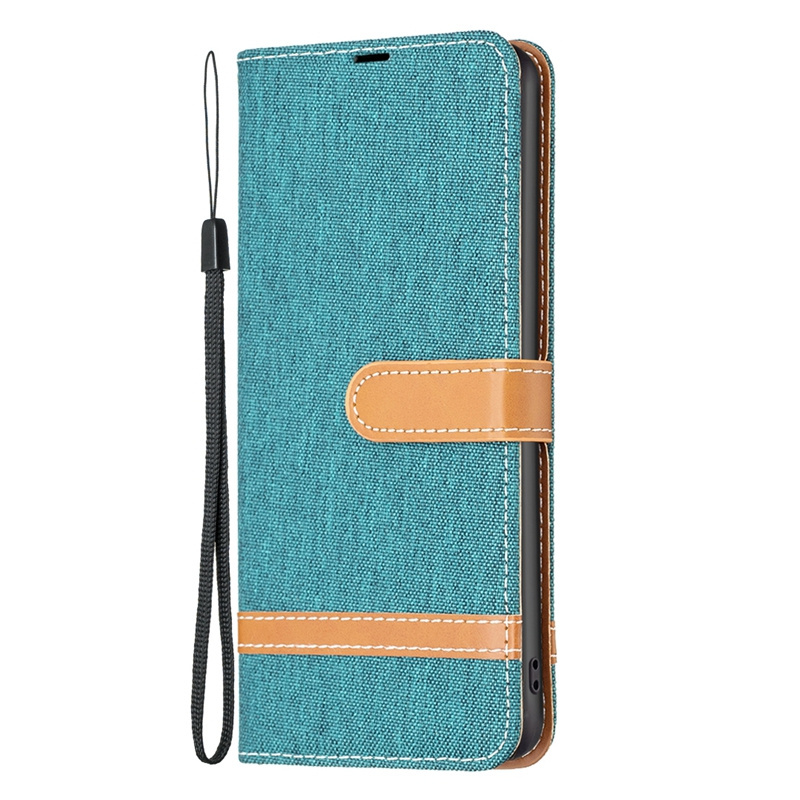 For Samsung Galaxy A54 5G Jeans Flip leather case, wallet pouch case for Galaxy S23 S24 Plus