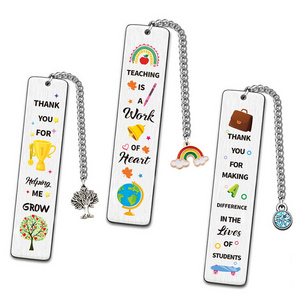 Wholesale Custom Metal Crafts book Marks Custom Bookmark With Logo