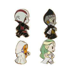 No Minimum Custom Enamel Lapel Pins Logo Design Zinc Alloy Metal Badge 2d 3D Soft Hard Enamel Cute Cartoon Anime Enamel Pins