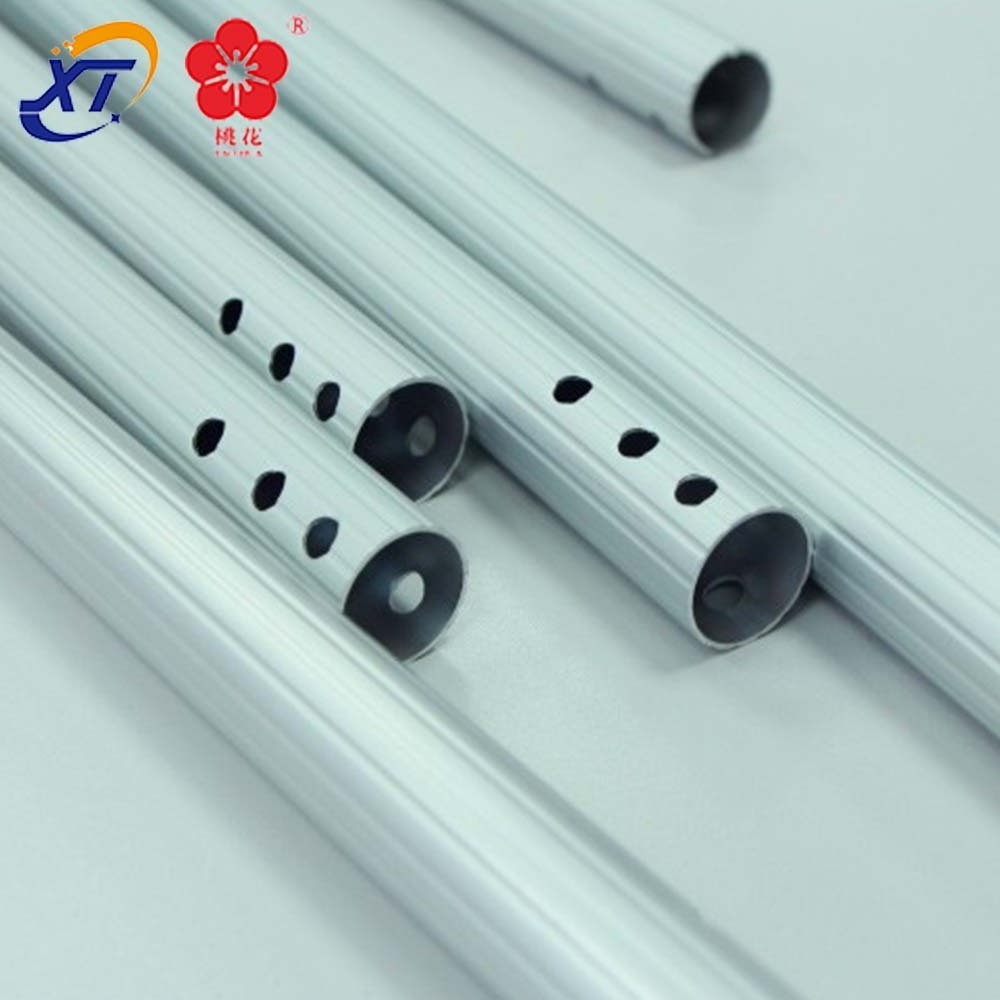 New design round folding tube Pipe for vacuum cleaner aluminum manufacture & Standard Twist Locking aluminum telescopic tube