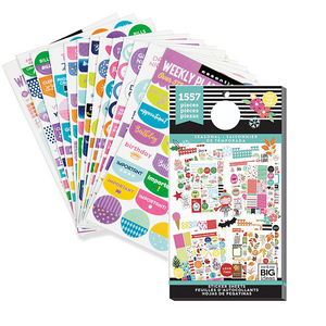 Eco-friendly Planner Stickers Sheets Custom Sticker Book With Elastic Bang