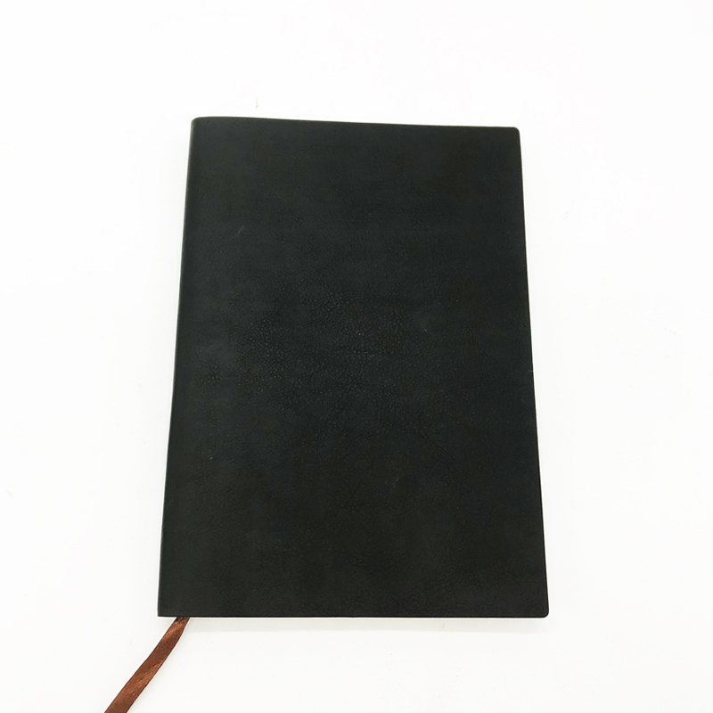 OEM Logo Available A5 Soft Cover PU Leather Lined Note Book Diary Paper Notebook