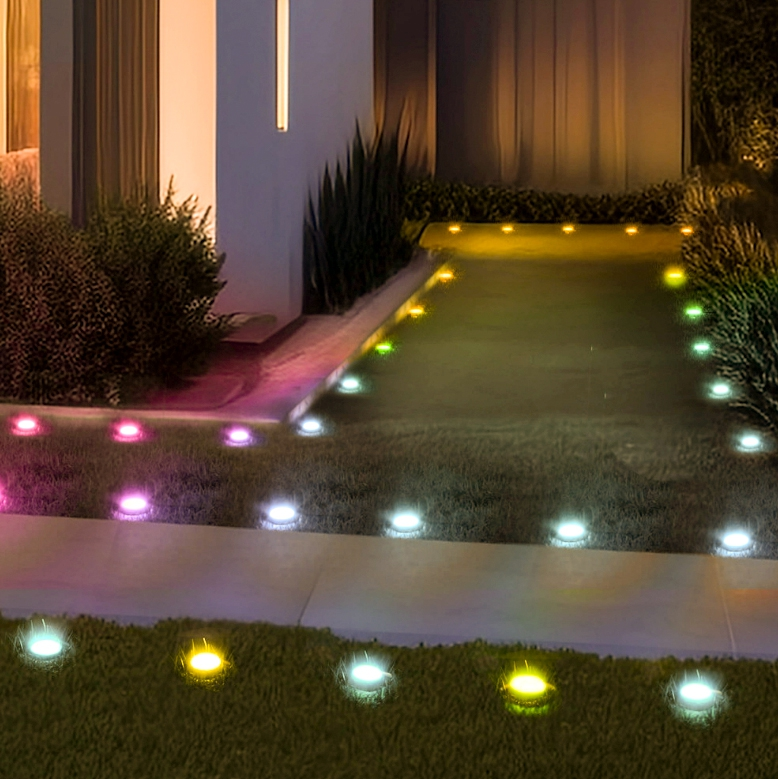 Permanent Outdoor Lights 5m with 20 LED Eaves Lights IP67 under eave permanent outdoor lighting with DIY