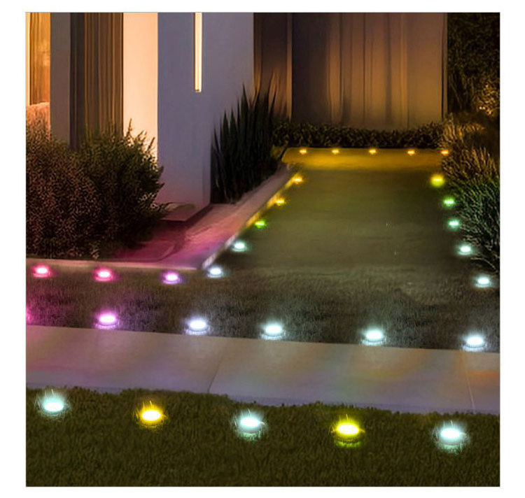 Best Selling Rgb Rgbw Led Point Light Track Ip68 Outdoor Holiday Christmas Permanent Roof Eave Lawn Eaves Light