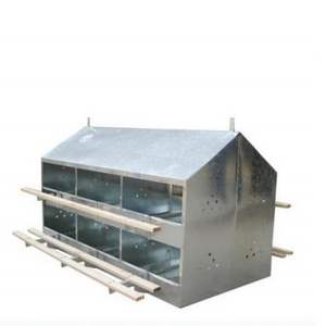 New Design nest box chickens Poultry Chicken Egg Nesting Boxes Automatic Laying auto Nest box for breeders