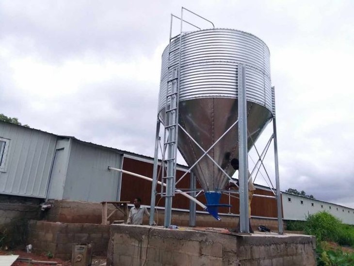 Factory price Small Grain feed storage Silos for Grain storing/Pig/chicken farm breeding Silos