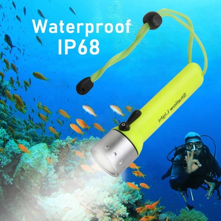 Waterproof High Power Flashlights Scuba Lighting Diving Lamp Torch Underwater Flashlight Diving Light Led Torch Flashlight