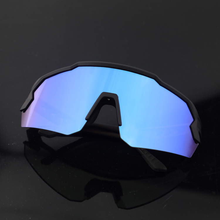 Wholesale new sunglasses arrivals UV400 HD polarized half frame men glasses riding baseball fishing bike sunglasses