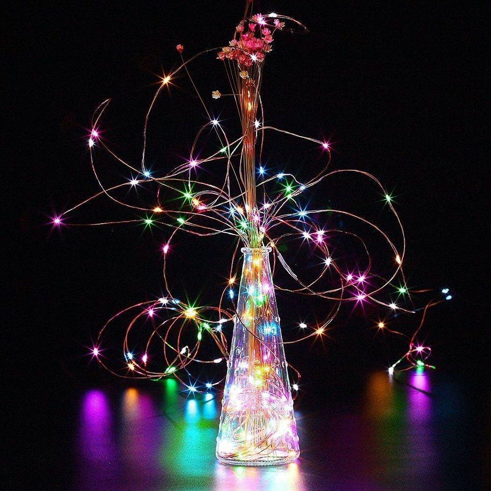 Wholesale holiday led string light battery operated remote control fairy string light for decoration