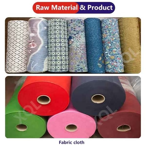 Fabric Meter Counter Rolling Machine Textile finishing Cloth Rolling Winding Machine