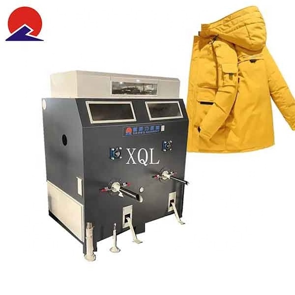 goose feather down jacket and pillow filling making machine cotton waste balls  fiber opening stuffing machine