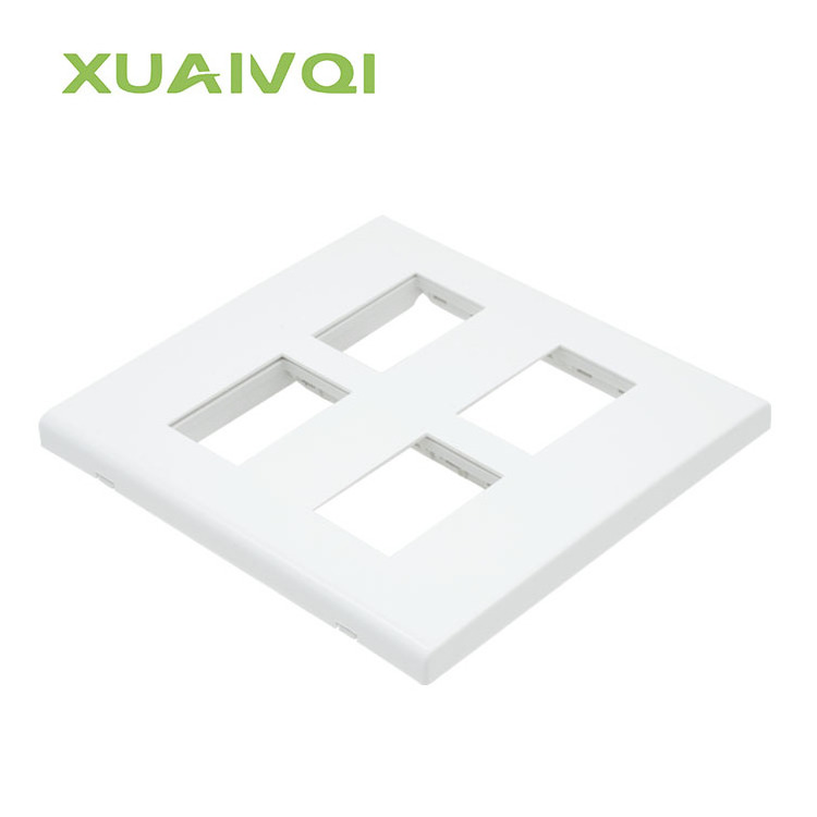 XUANQI Blank Cover Wall Electrical Plates PC Material Wall Switch Socket Custom Switch Plate