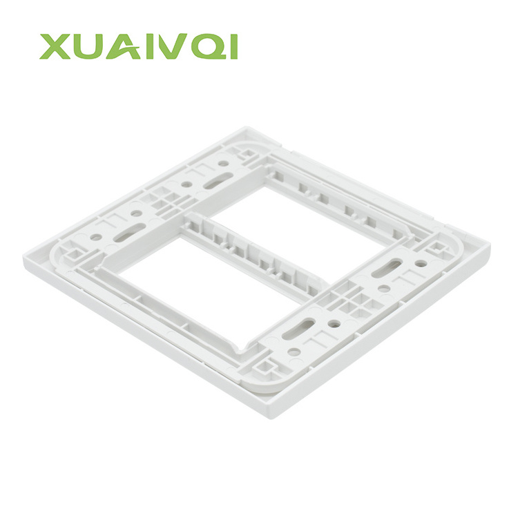 XUANQI Blank Cover Wall Electrical Plates PC Material Wall Switch Socket Custom Switch Plate