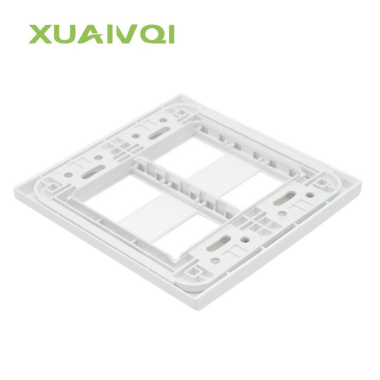 XUANQI Blank Cover Wall Electrical Plates PC Material Wall Switch Socket Custom Switch Plate