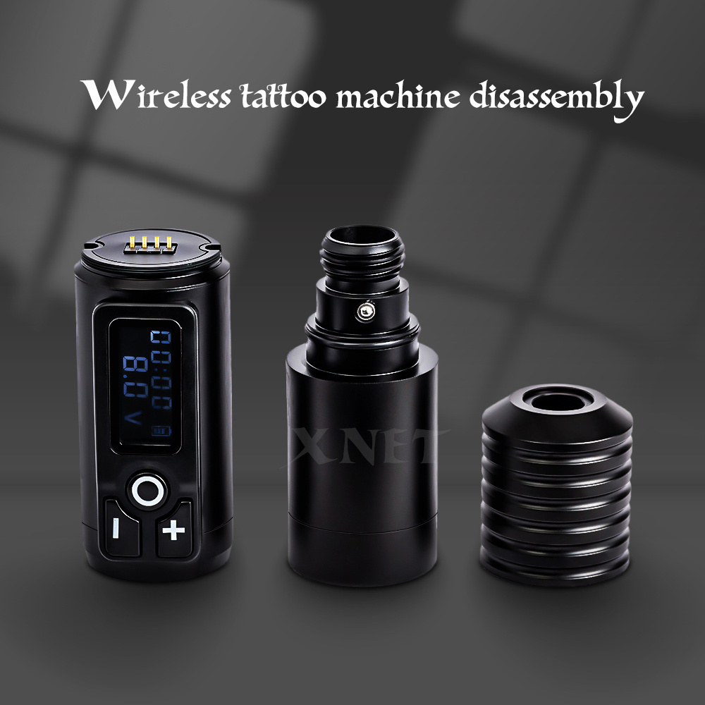 Ambition Thunder 2400mAh Japanese Coreless Motor Rotary Wireless Cartridge Tattoo Pen Machine for Artists Body Art