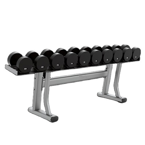 Commercial Wholesale Gym Fitness Equipment All In One Gym Strength Exercise Sports Machines Steel 2 Tier Dumbbell Rack