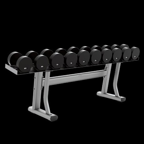 Commercial Wholesale Gym Fitness Equipment All In One Gym Strength Exercise Sports Machines Steel 2 Tier Dumbbell Rack